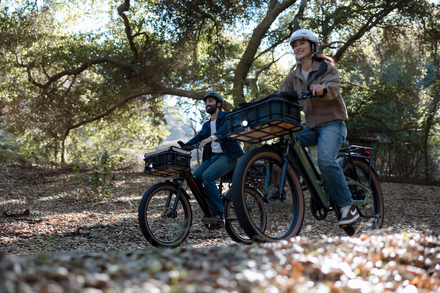 Radster™ Trail Electric Off-Road Bike; Copper Red; Large