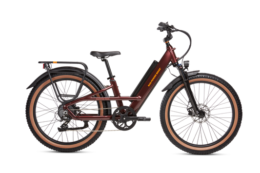 Radster™ Trail Electric Off-Road Bike; Copper Red; Large